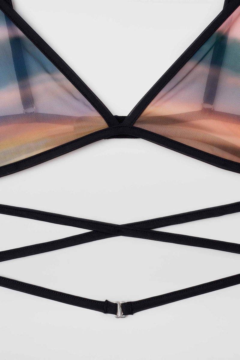 SHEER BRA / Annemarie print 5