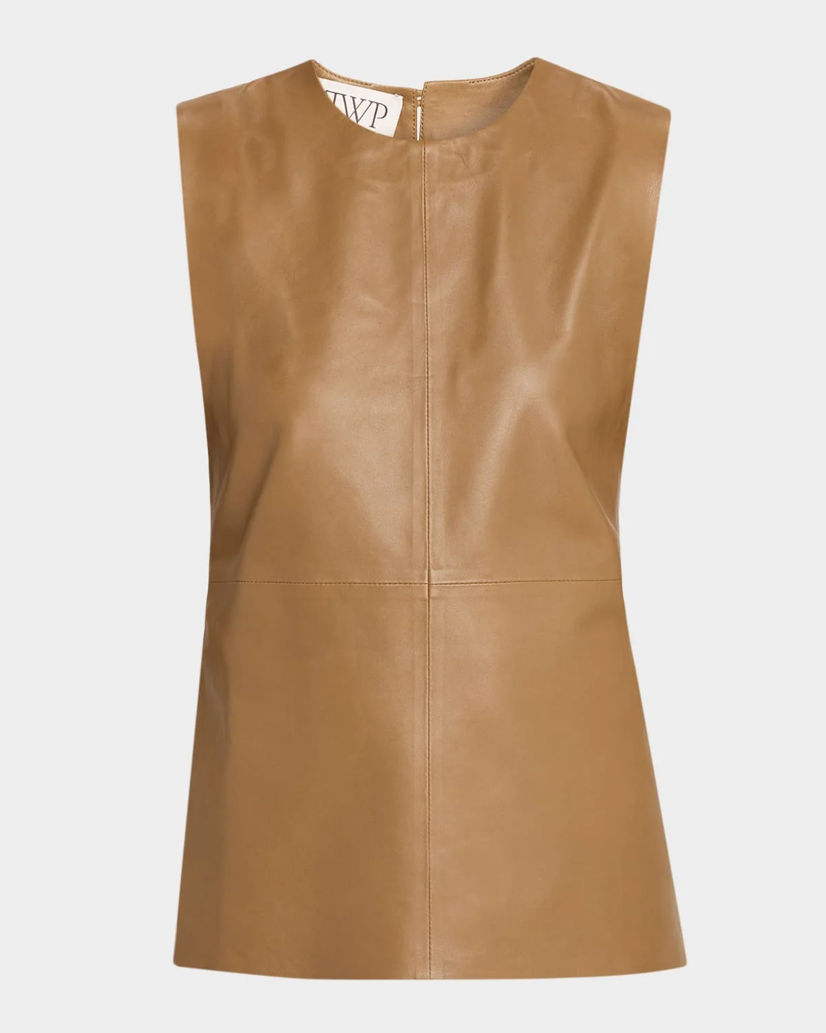 Apron Tunic in Leather - 1