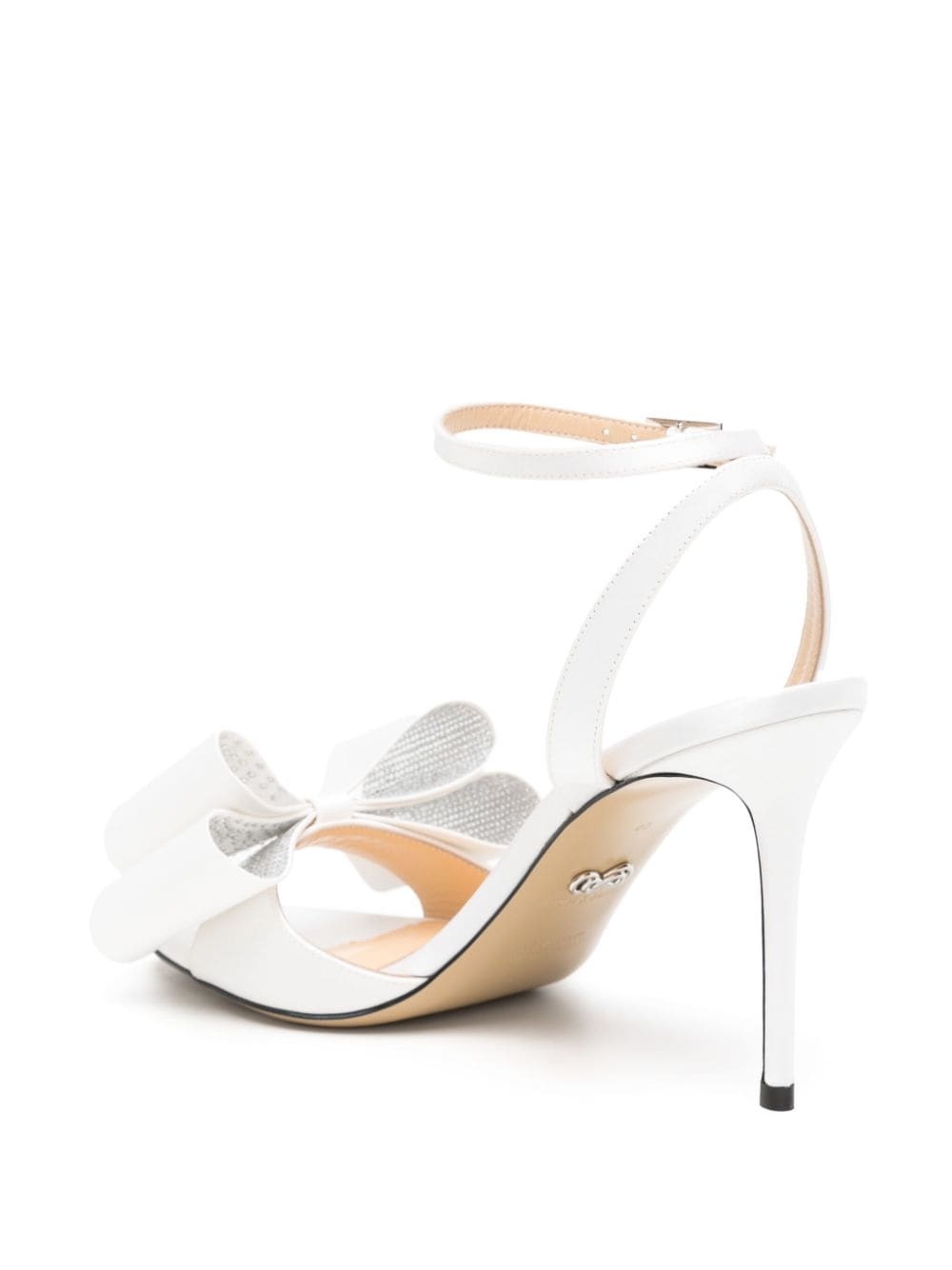 95mm double-bow sandals - 3