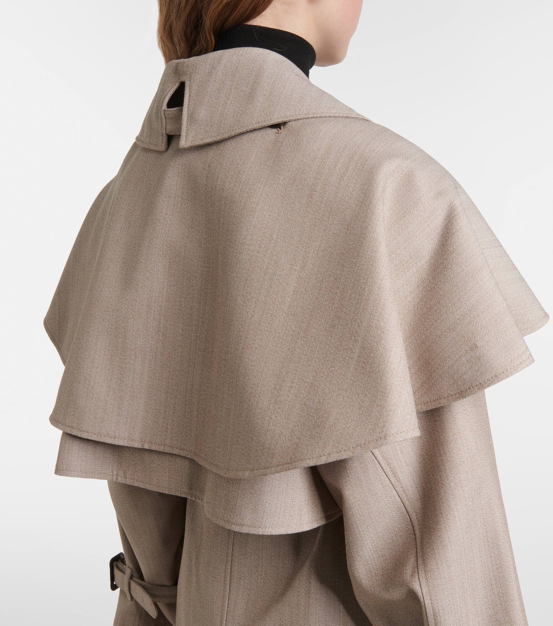 Billie virgin wool trench coat - 5