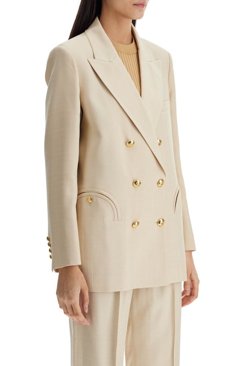 ジャケット BLAZE MILANO ivory double-breasted viscose blazer BLAZÉ MILANO Blazé Milano ivory double-breasted viscose