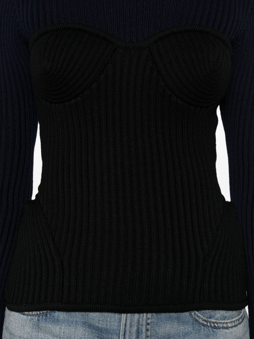 merino wool-blend top - 5