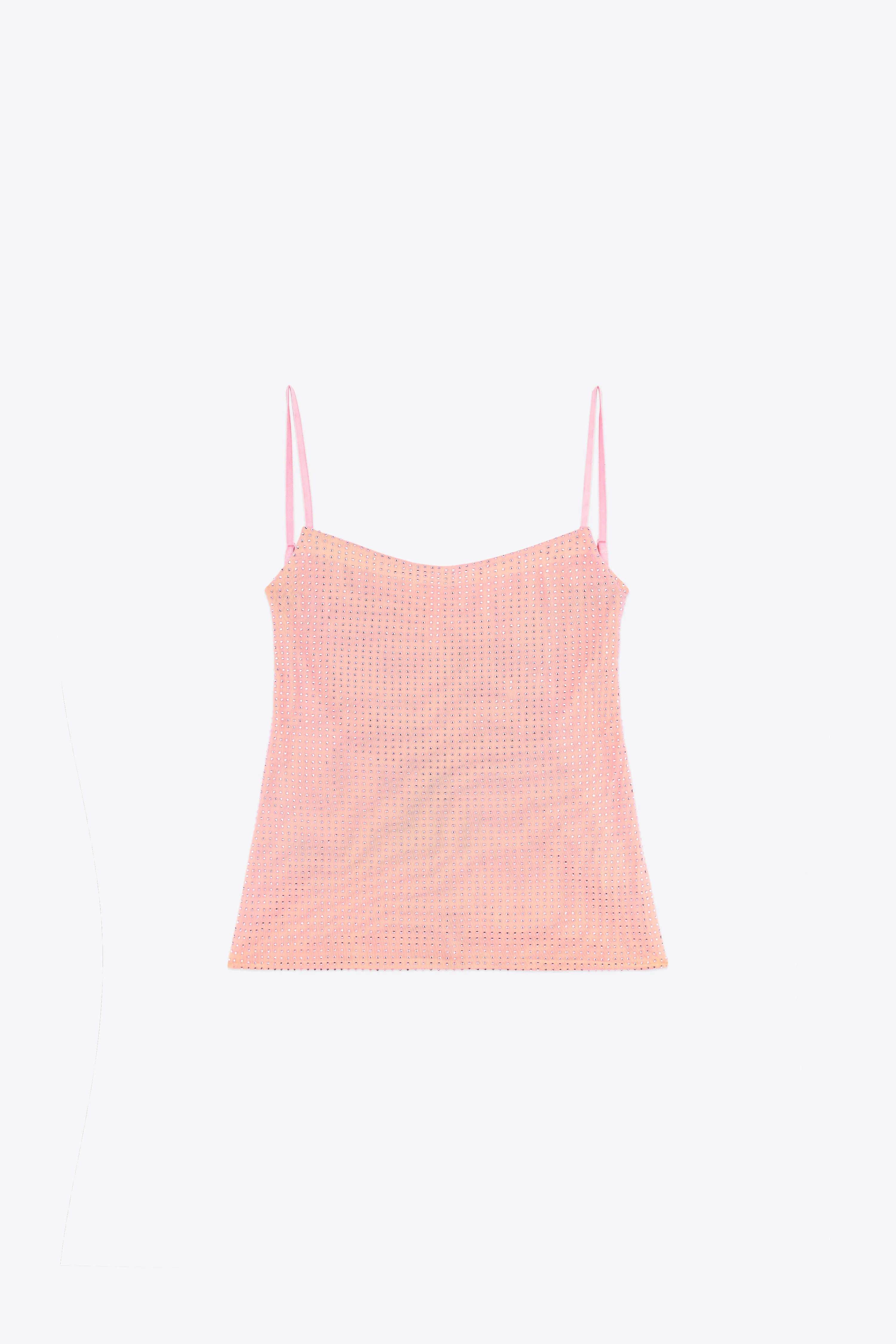 CRYSTAL HOTFIX CAMI TOP - 1