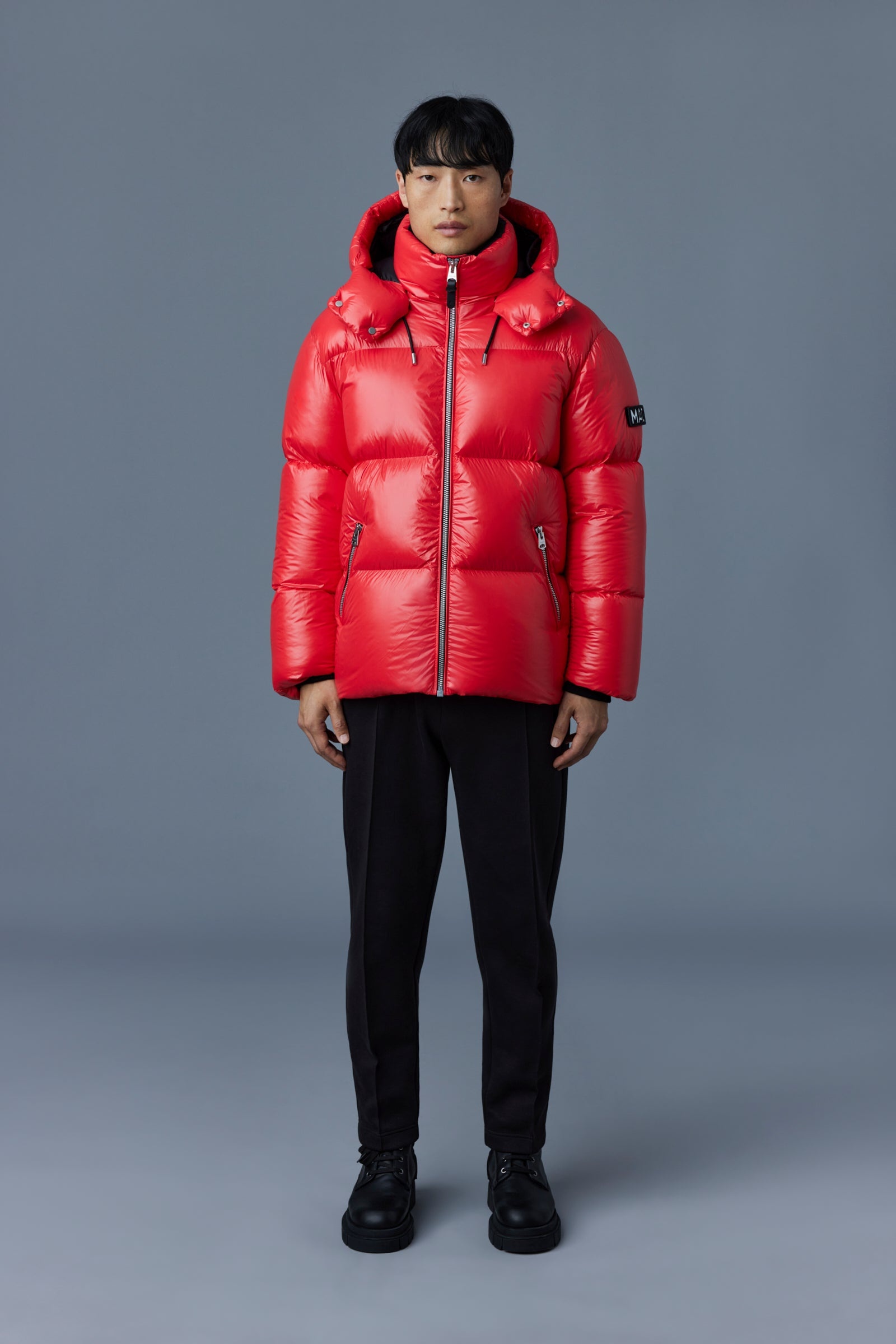 KENT-Z lustrous down jacket with hood - 2