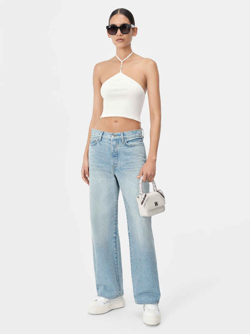 AMIRI WOMEN'S AMIRI STACKED HALTER TOP outlook