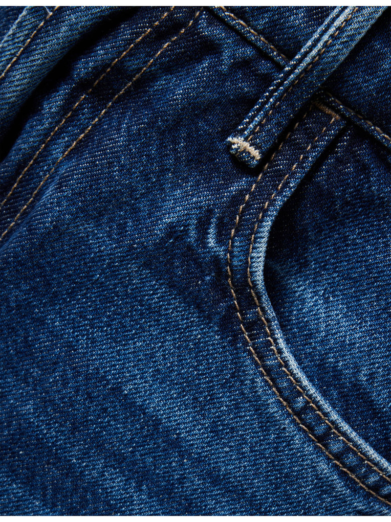 The Halfpipe Wide-Leg Denim Bermuda Shorts 6