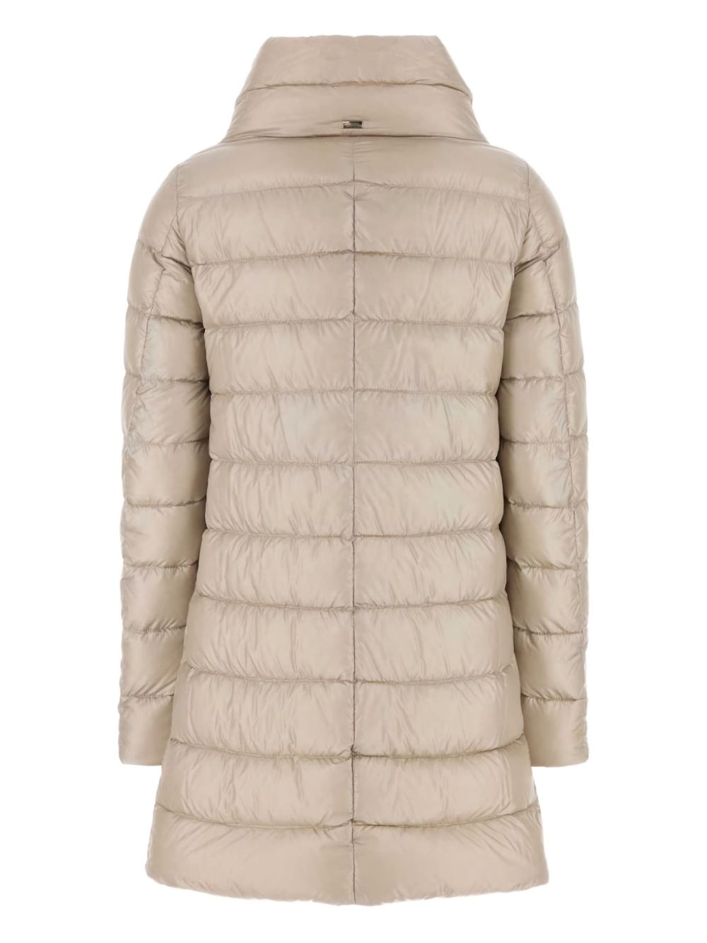 button-embellished padded jacket - 2