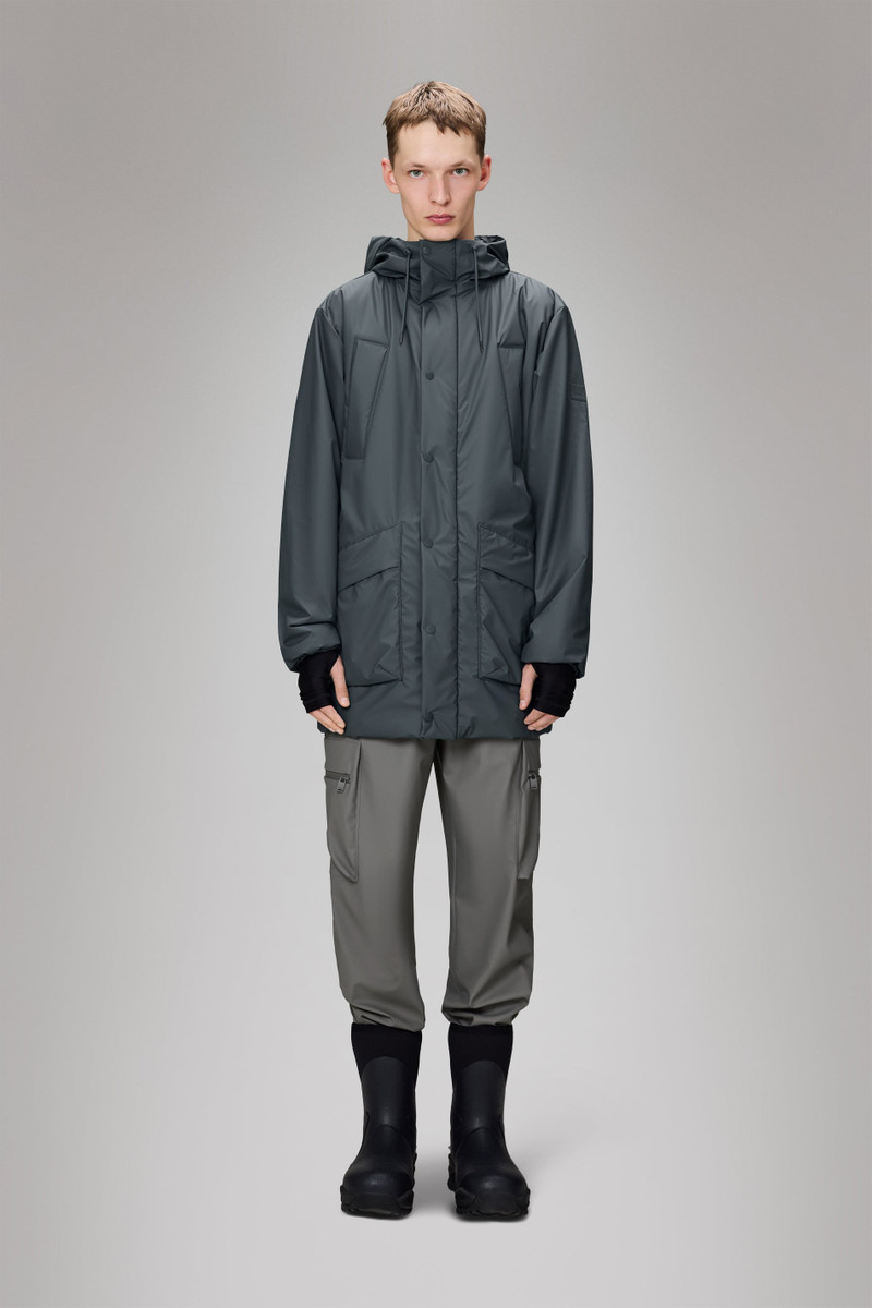 RAINS Lohja Long Insulated Cargo Jacket outlook