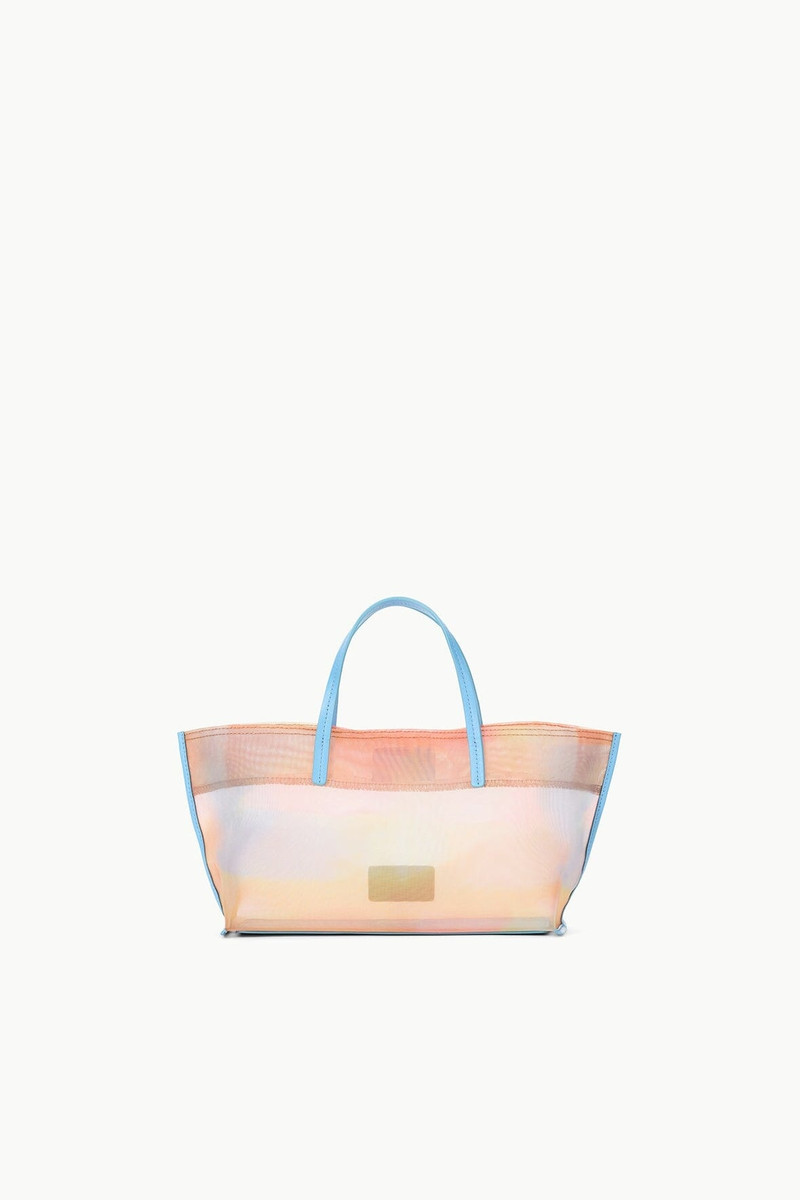 STAUD CHRISTOS MINI MESH TOTE PASTEL CLOUDS 1