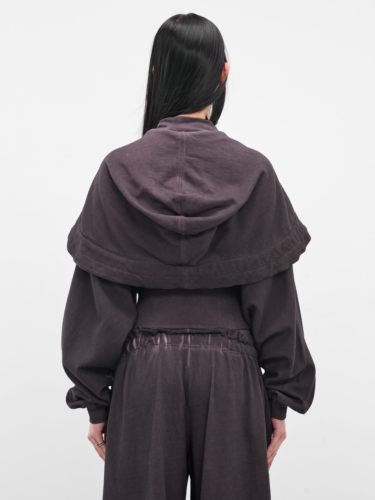 Espresso Brown Oversized Haze Hoodie - 3