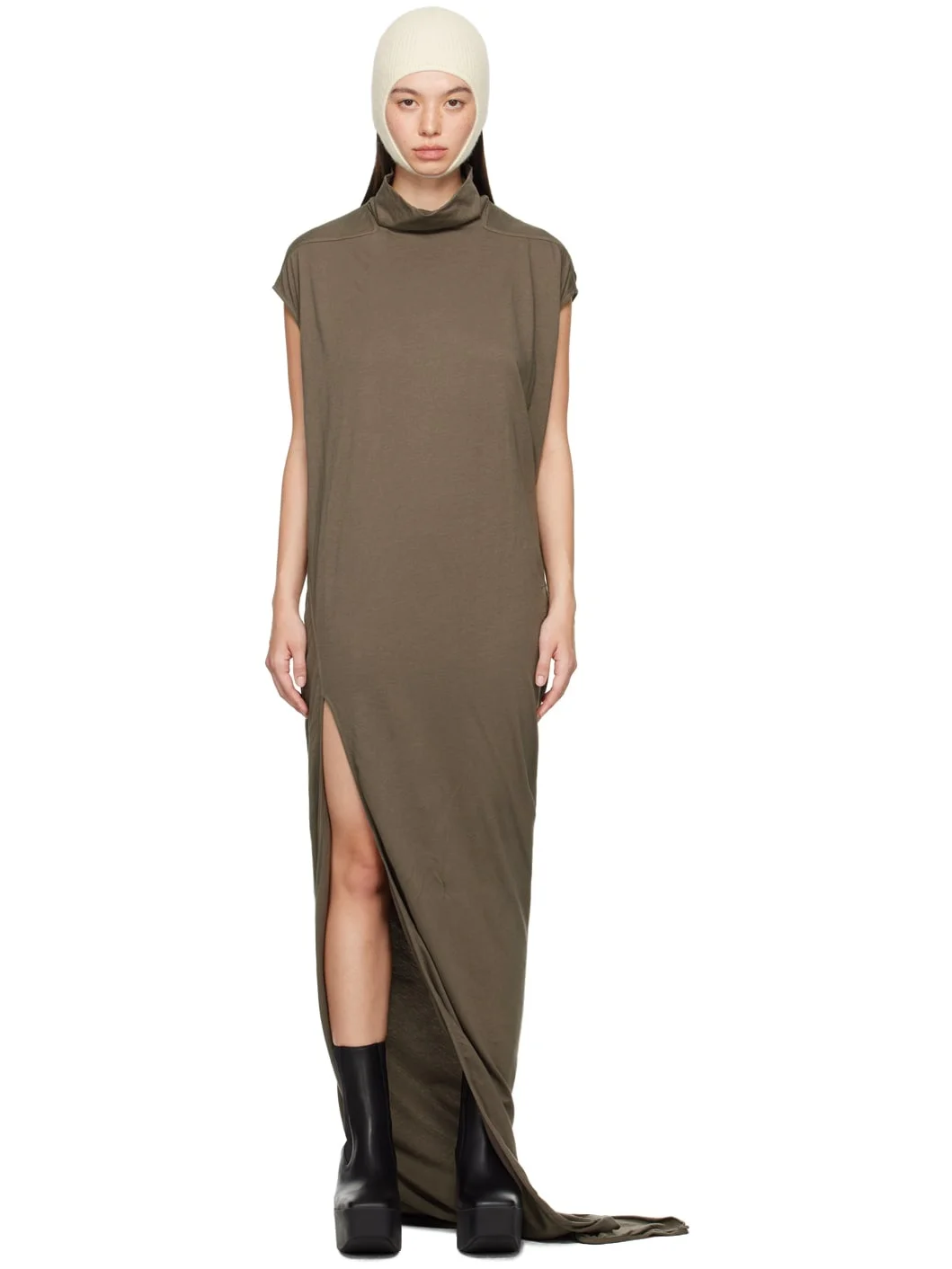 Gray Edfu T Maxi Dress - 1