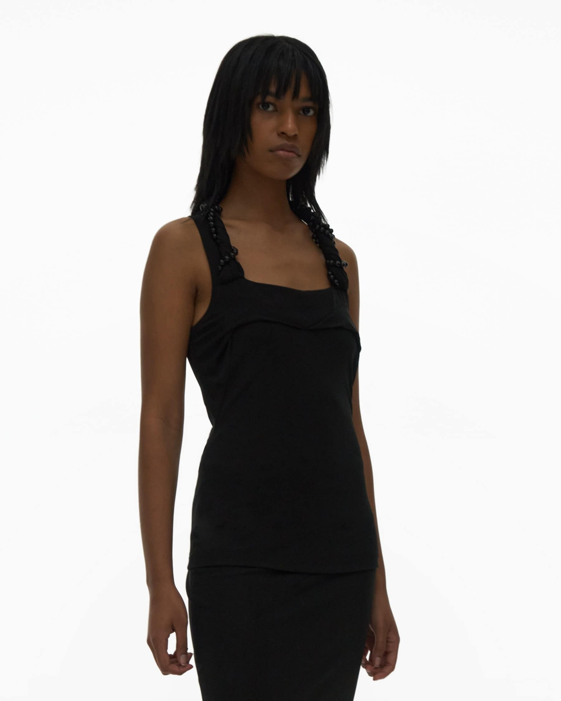 TWISTED JERSEY TANK - 5