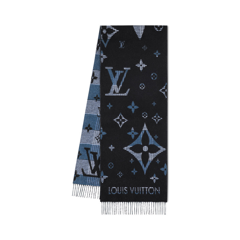LV Galaxy Tartan Scarf 1