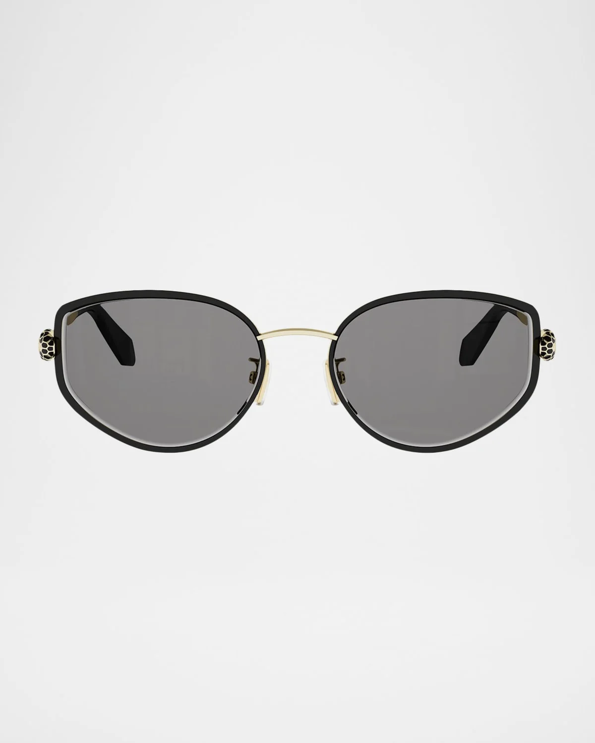 Serpenti Forever 55mm Oval Sunglasses - 1