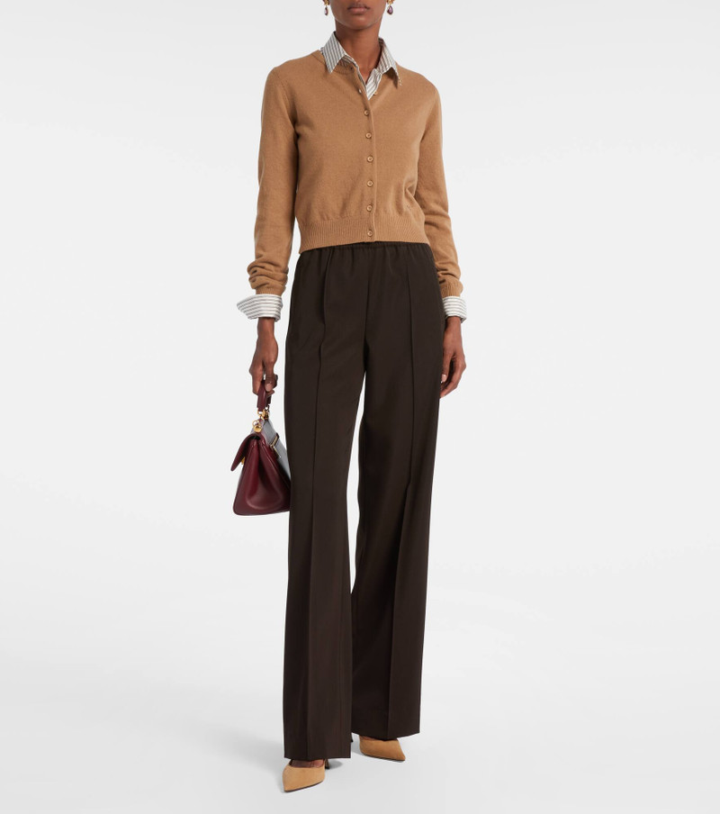 Dolce & Gabbana Virgin wool wide-leg pants outlook