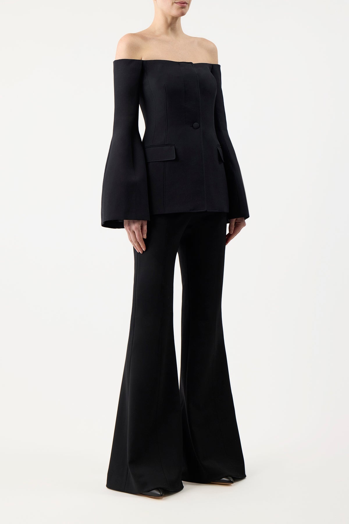 Rhein Pant in Silk Wool - 4