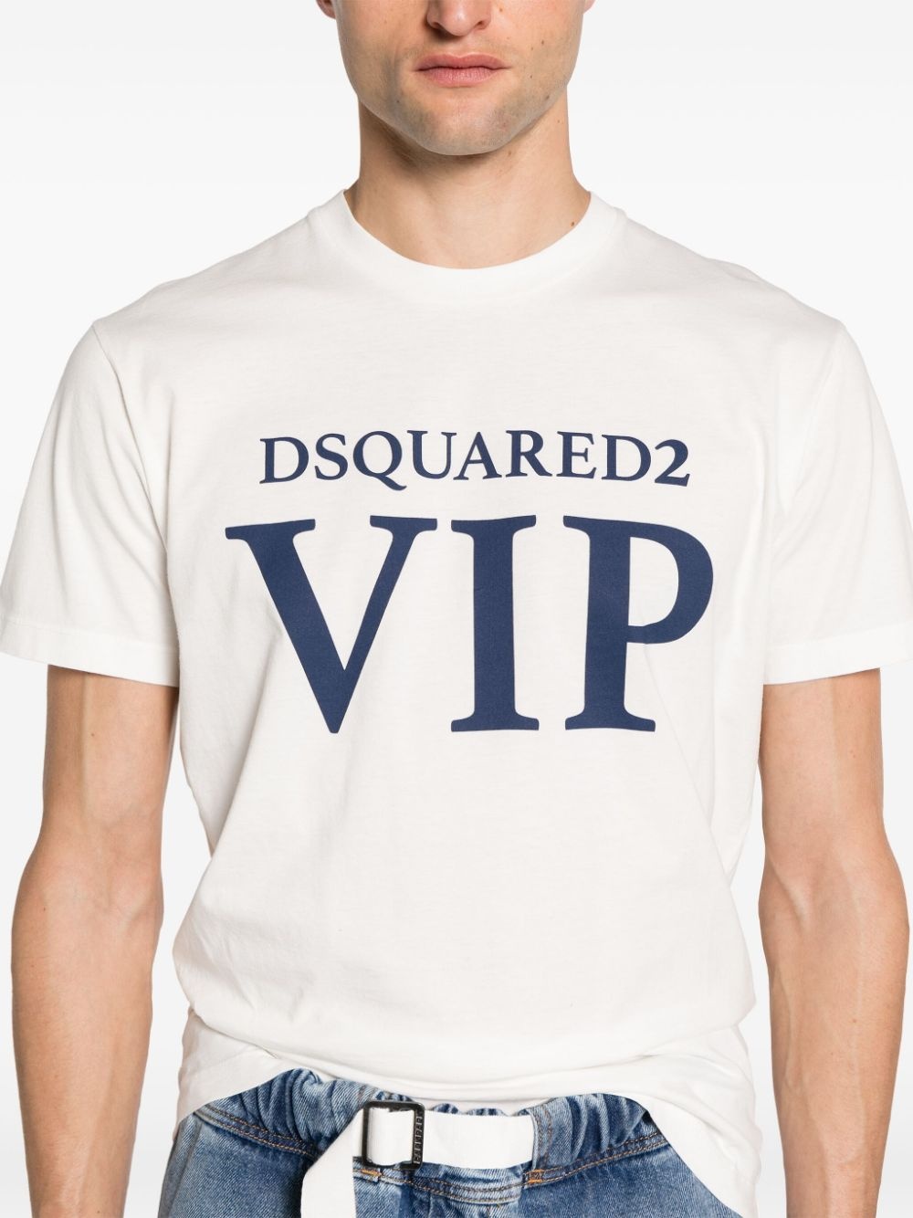 logo-print cotton T-shirt - 5