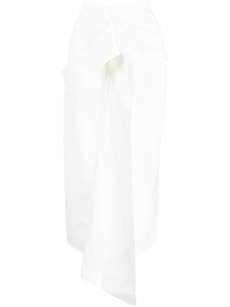 draped-detail skirt 1