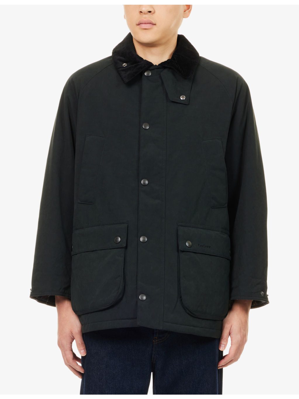 Oversized Bedale Padded Cotton Blend Jacket - 3