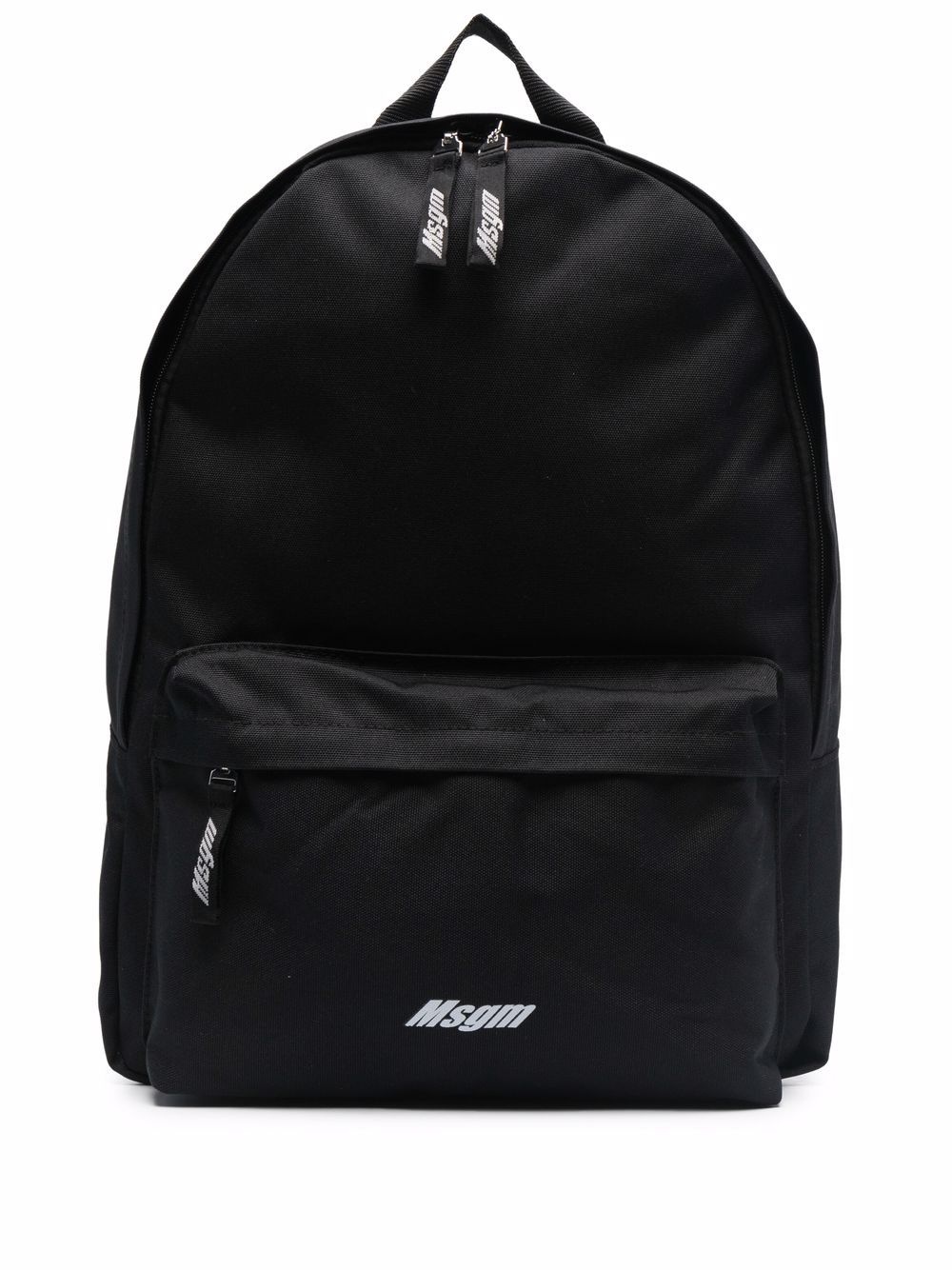 logo-print backpack - 1