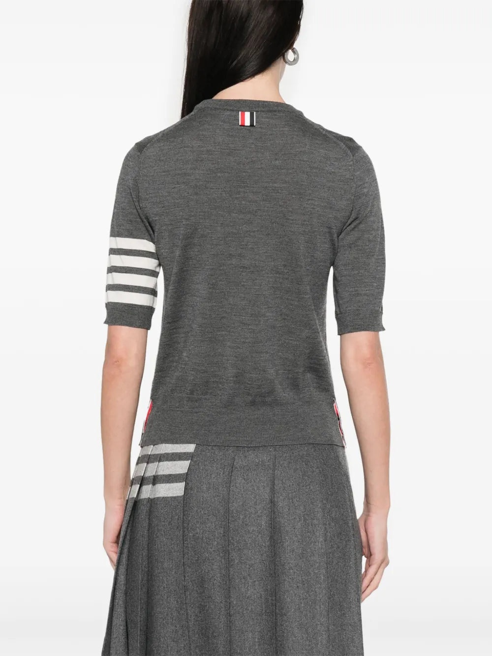 4 Bar Stripes Striped T-Shirt - 4