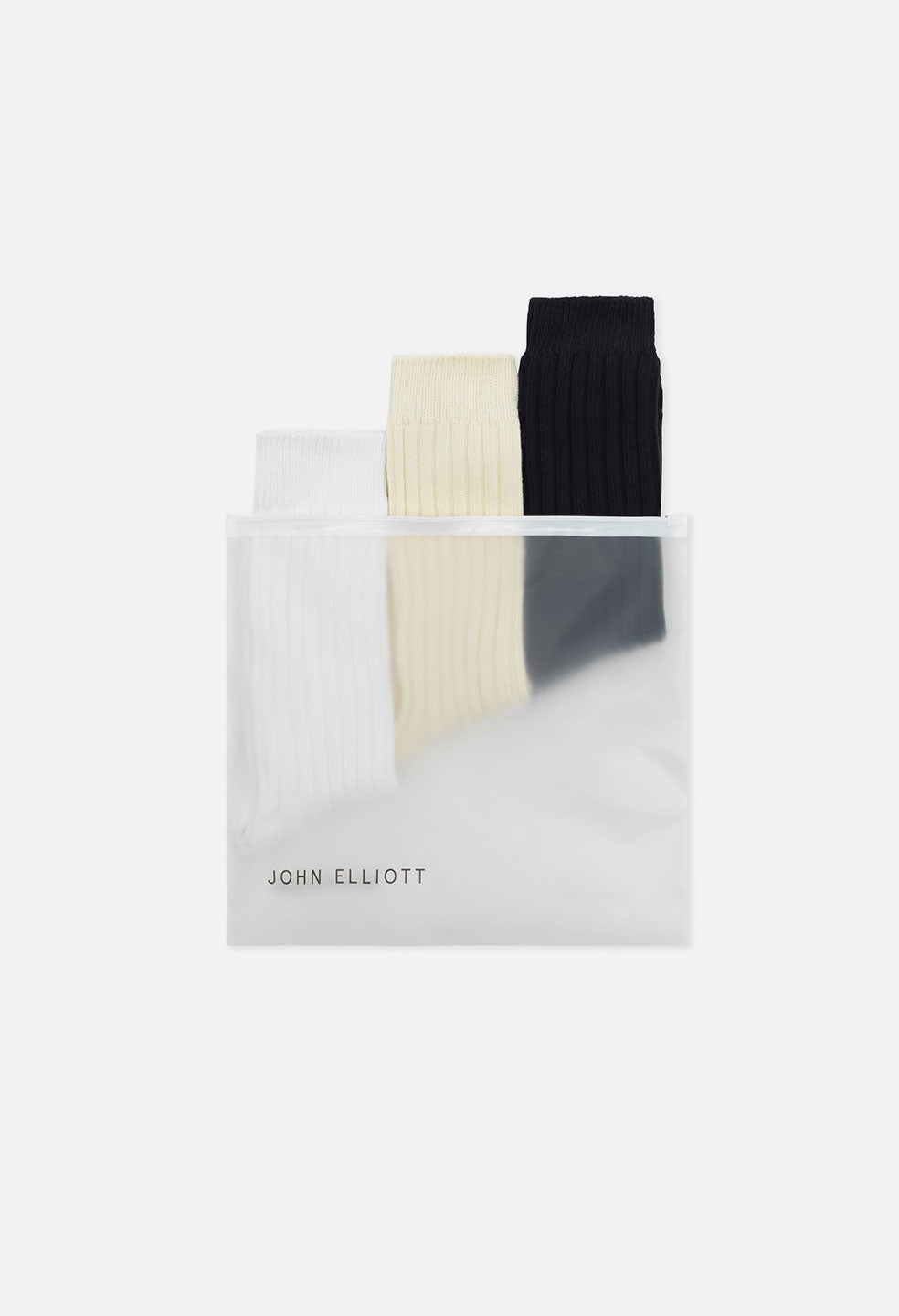 FOUNDATION 3 PACK COTTON CREW SOCKS - 1