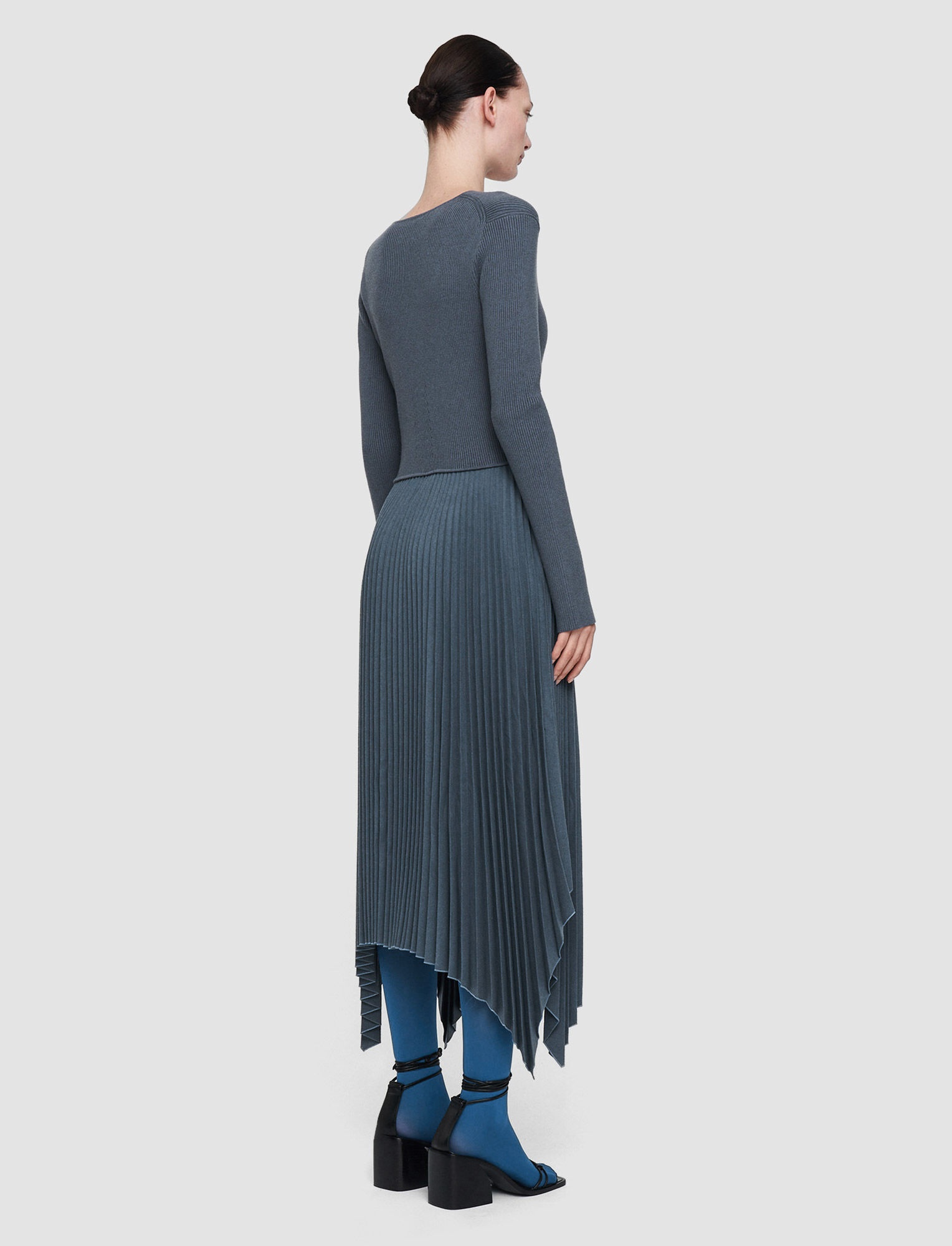 Pleated Flannel Deron Dress - 3