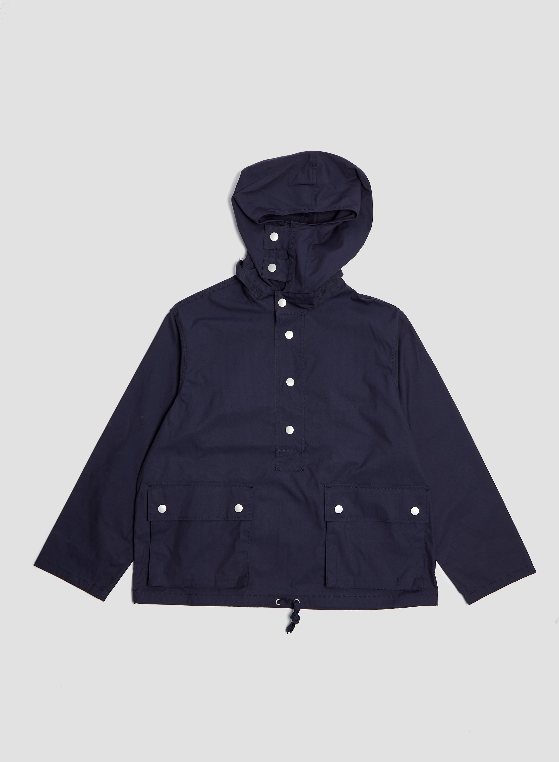 Nigel Cabourn Strap Smock in Navy | REVERSIBLE