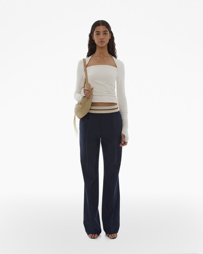 Helmut Lang LOGO BAND PULL-ON SUIT PANT outlook