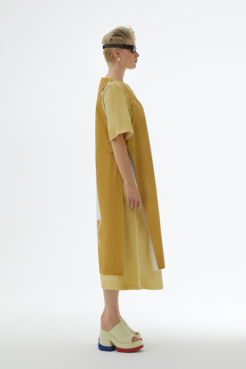 HAND SPRAYED DOUBLE DRESS 3