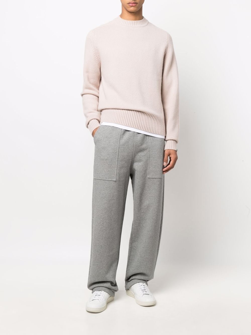 cashmere-blend high-neck jumper - 2