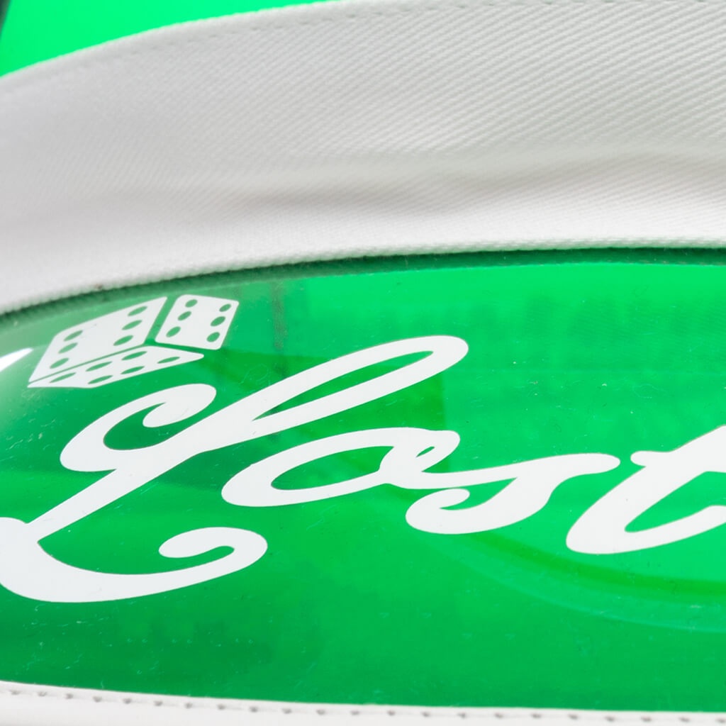 LA SUN VISOR - GREEN/WHITE - 2