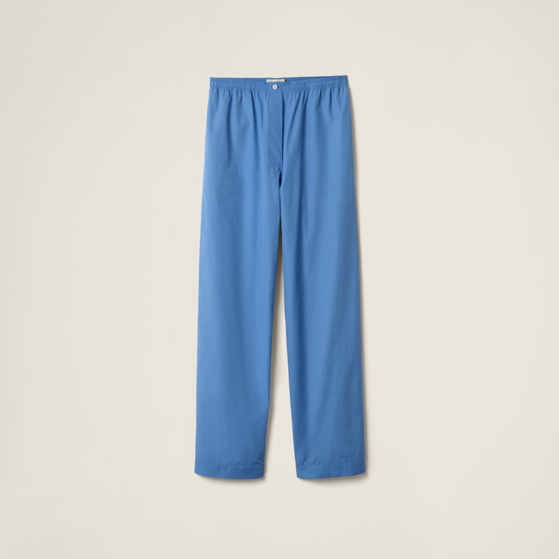 Poplin pajama pants 1