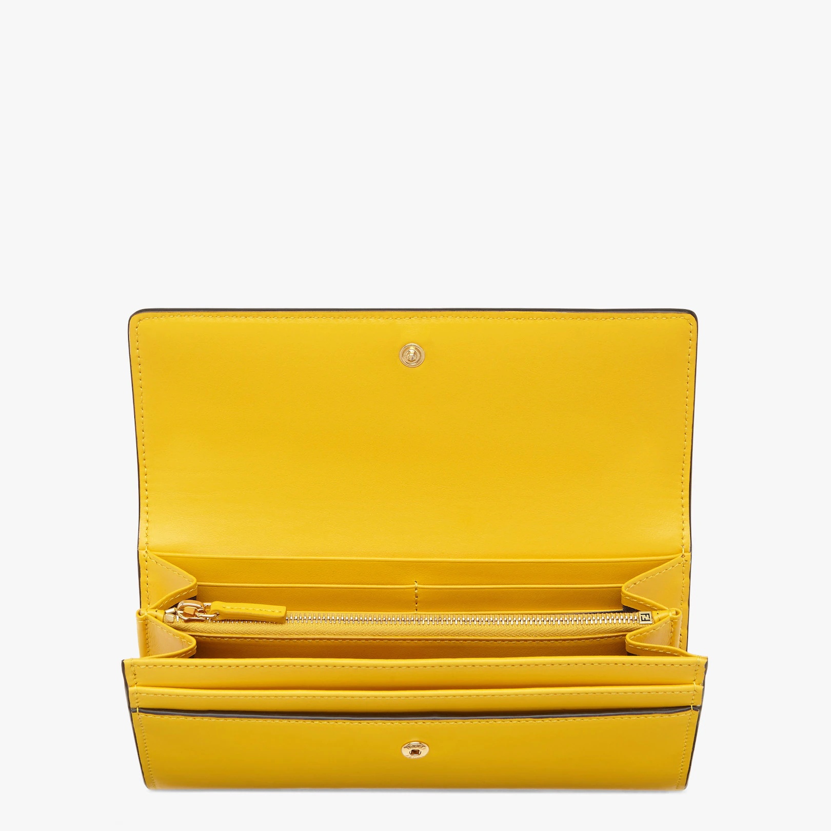 Yellow leather wallet - 3