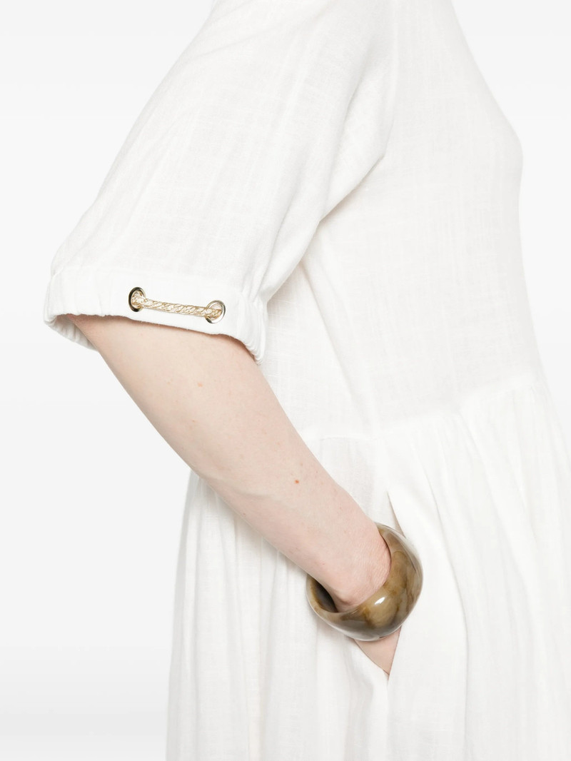 Herno Herno Buttoned Midi Dress outlook