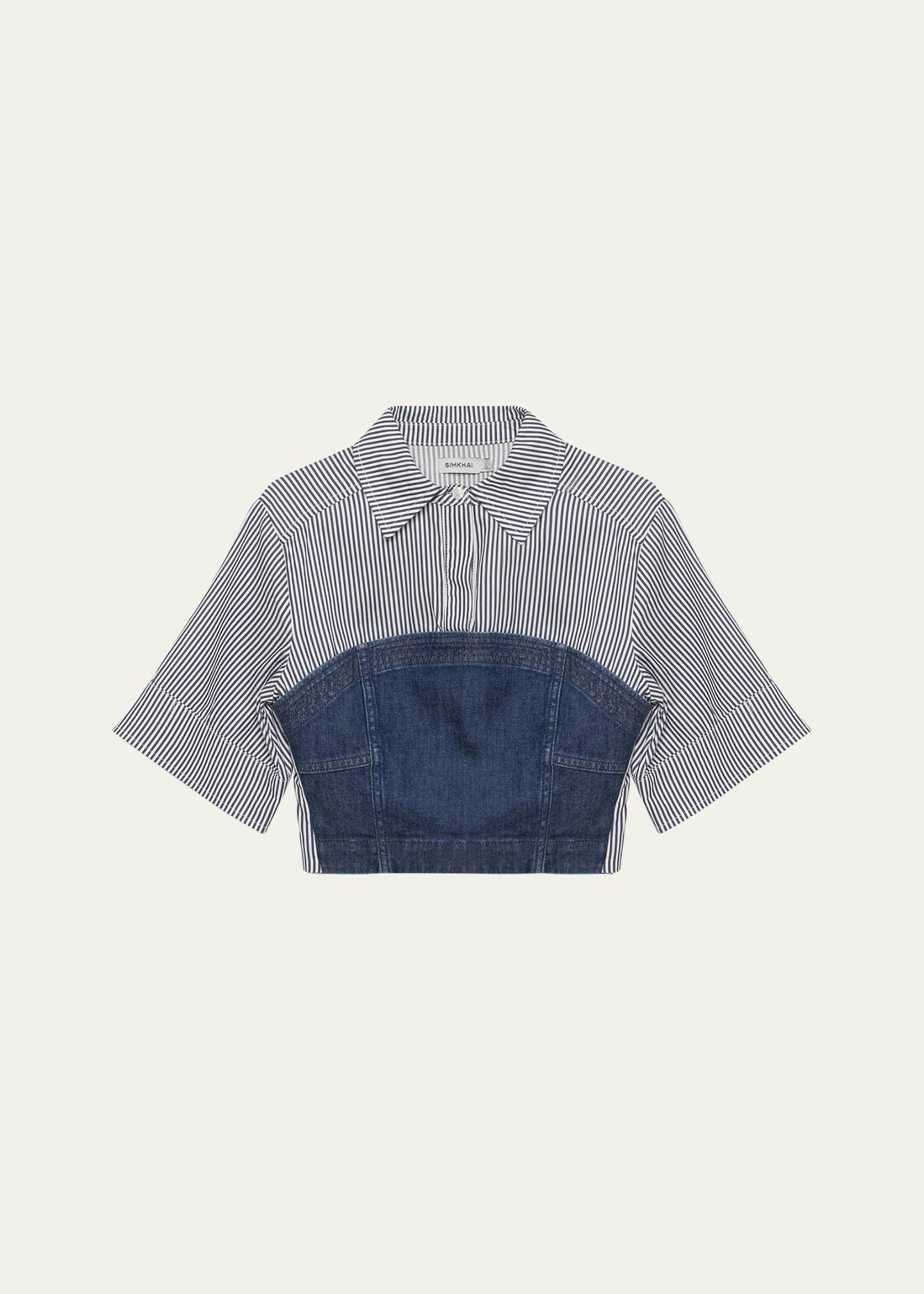 Adams Short-Sleeve Combo Shirt - 1