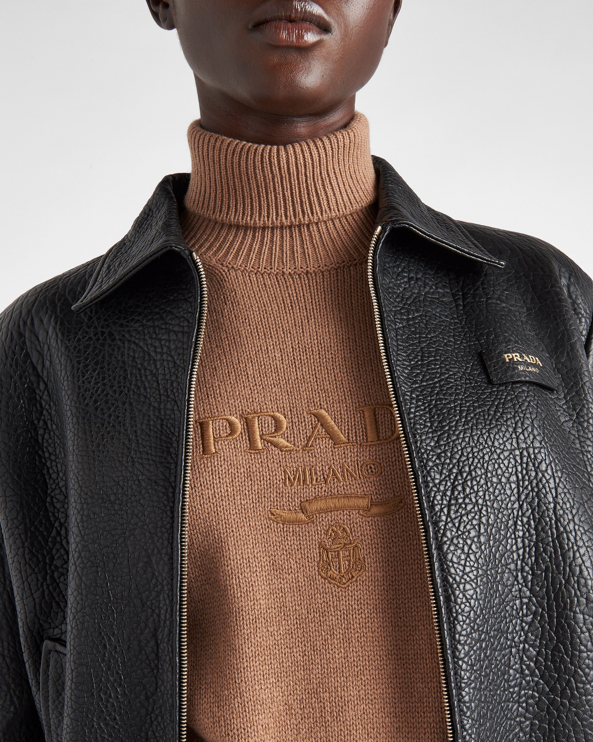 Cashmere and wool turtleneck sweater - 5