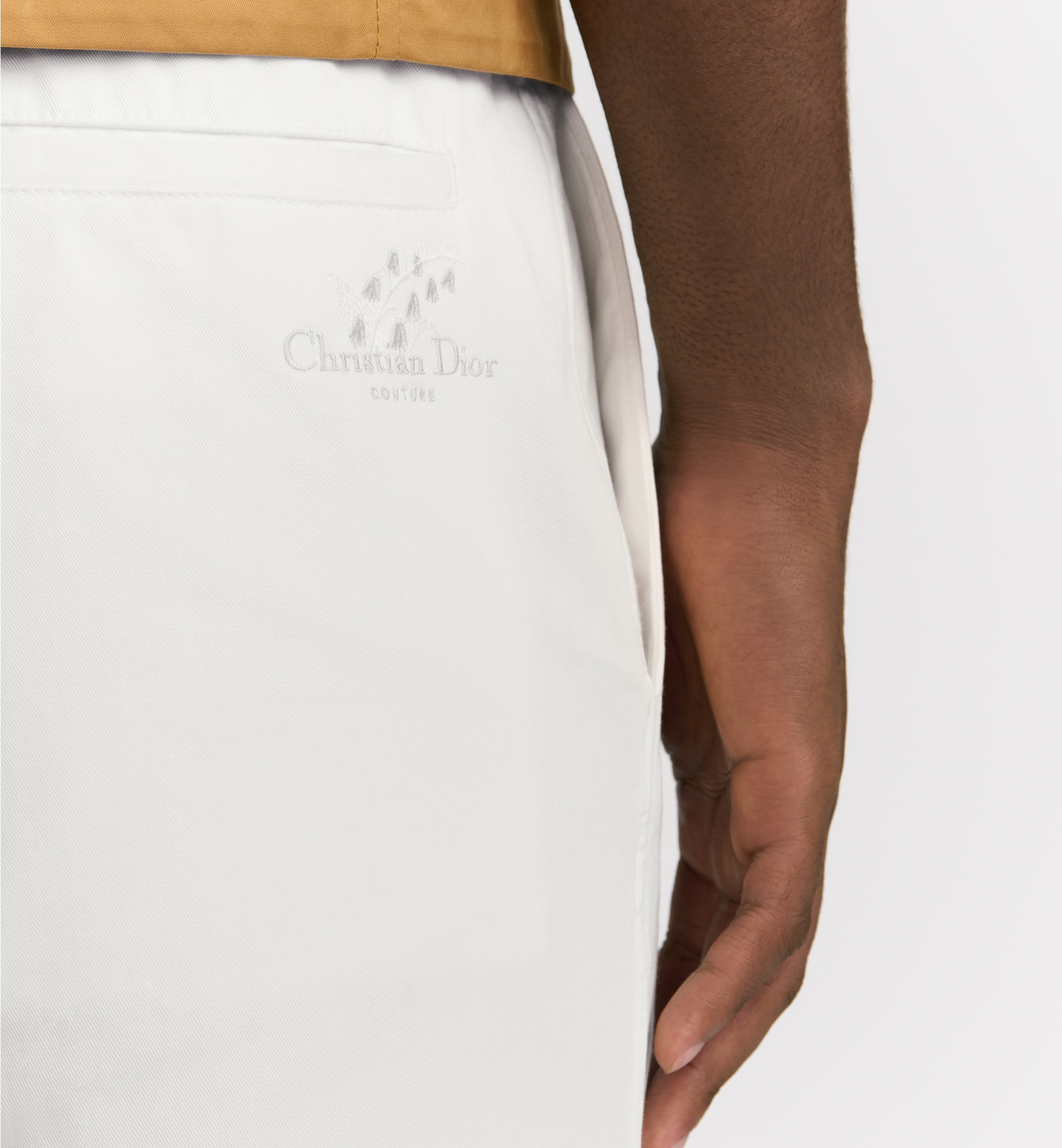 Pants with Christian Dior Couture Lily of the Valley Embroidery - 3