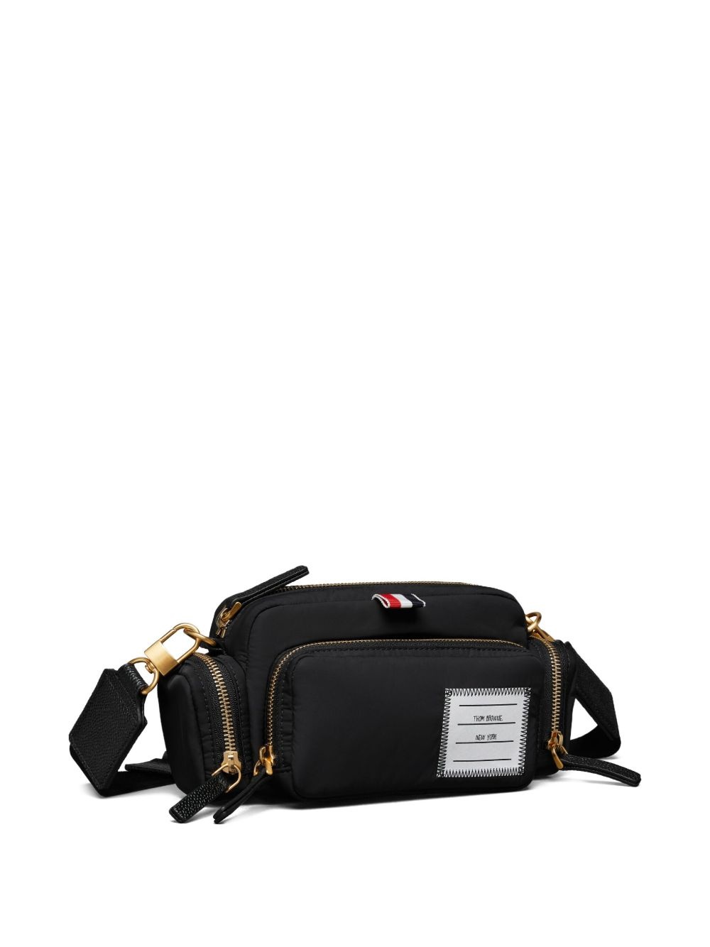 logo-patch belt bag - 3
