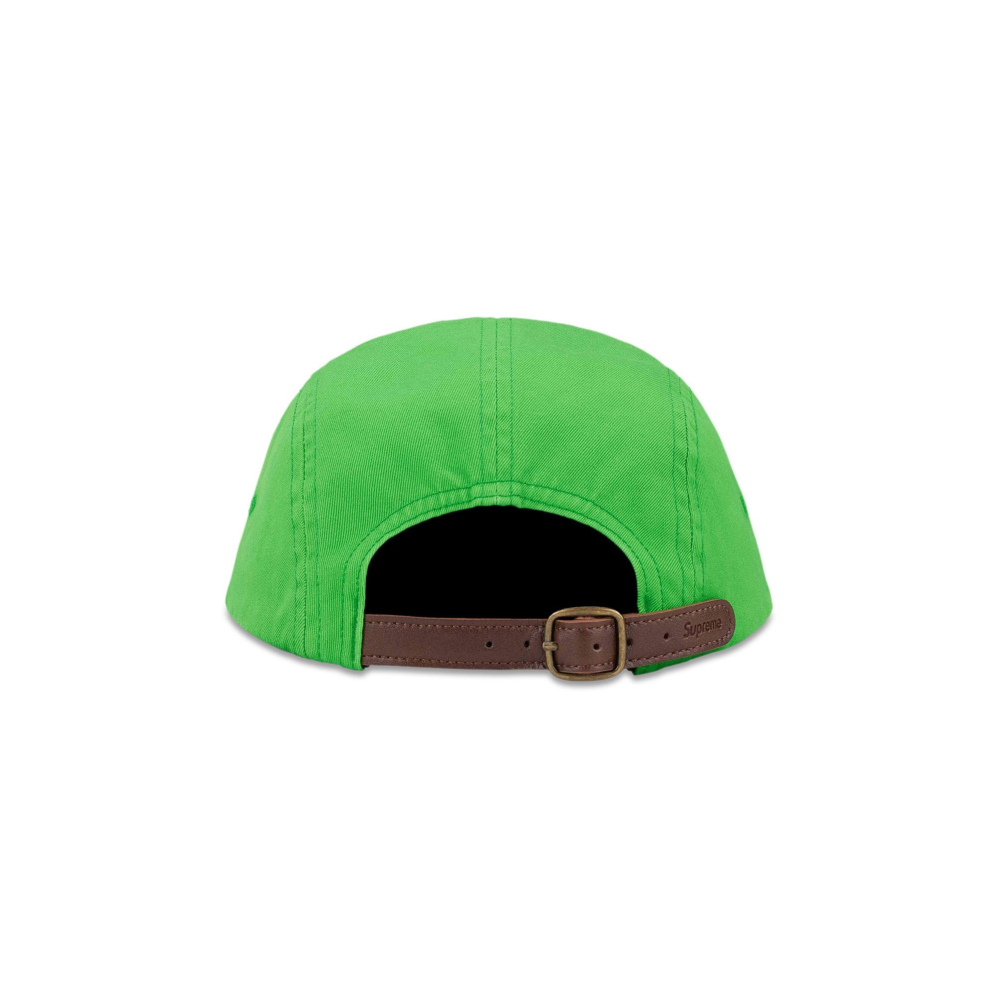 Supreme Washed Chino Twill Camp Cap 'Green' - 2