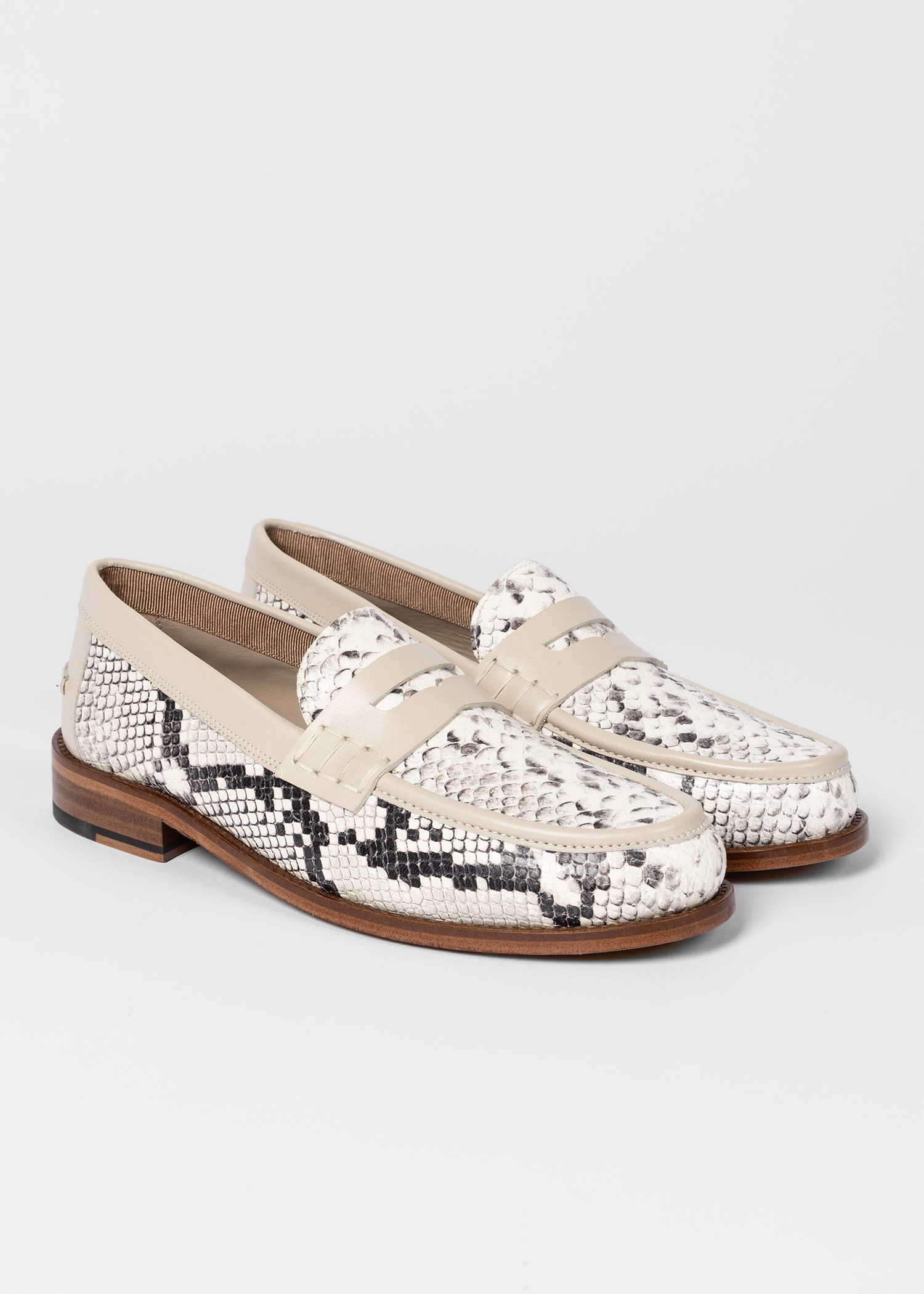 'Laida' Off White Loafers - 3