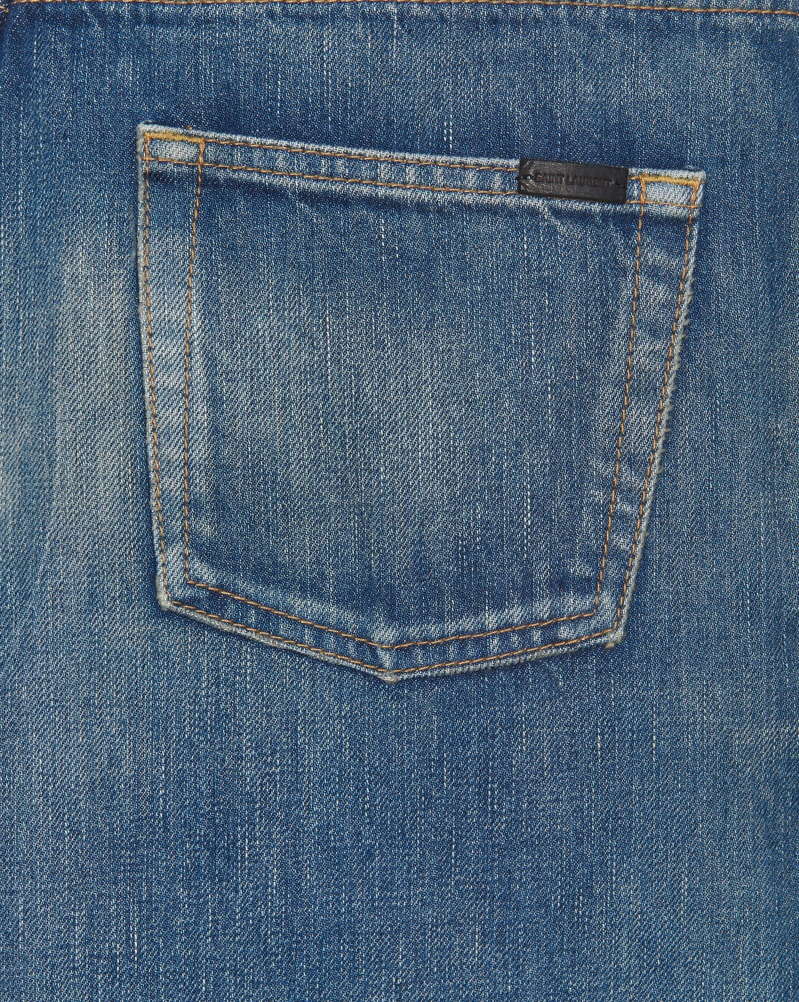 slim-fit jeans in dirty winter blue denim - 3