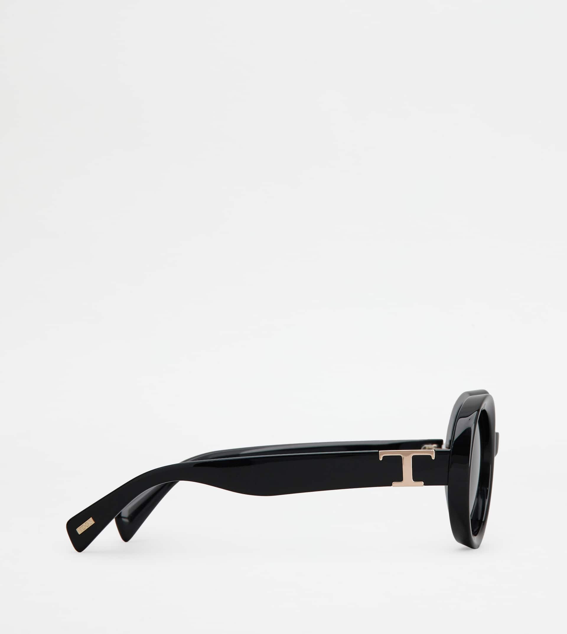 OVAL SUNGLASSES - BLACK - 2
