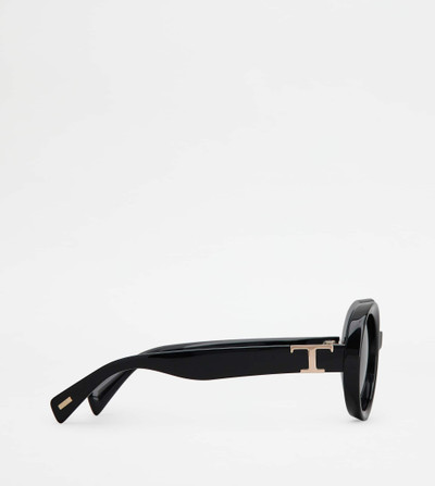 Tod's OVAL SUNGLASSES - BLACK outlook
