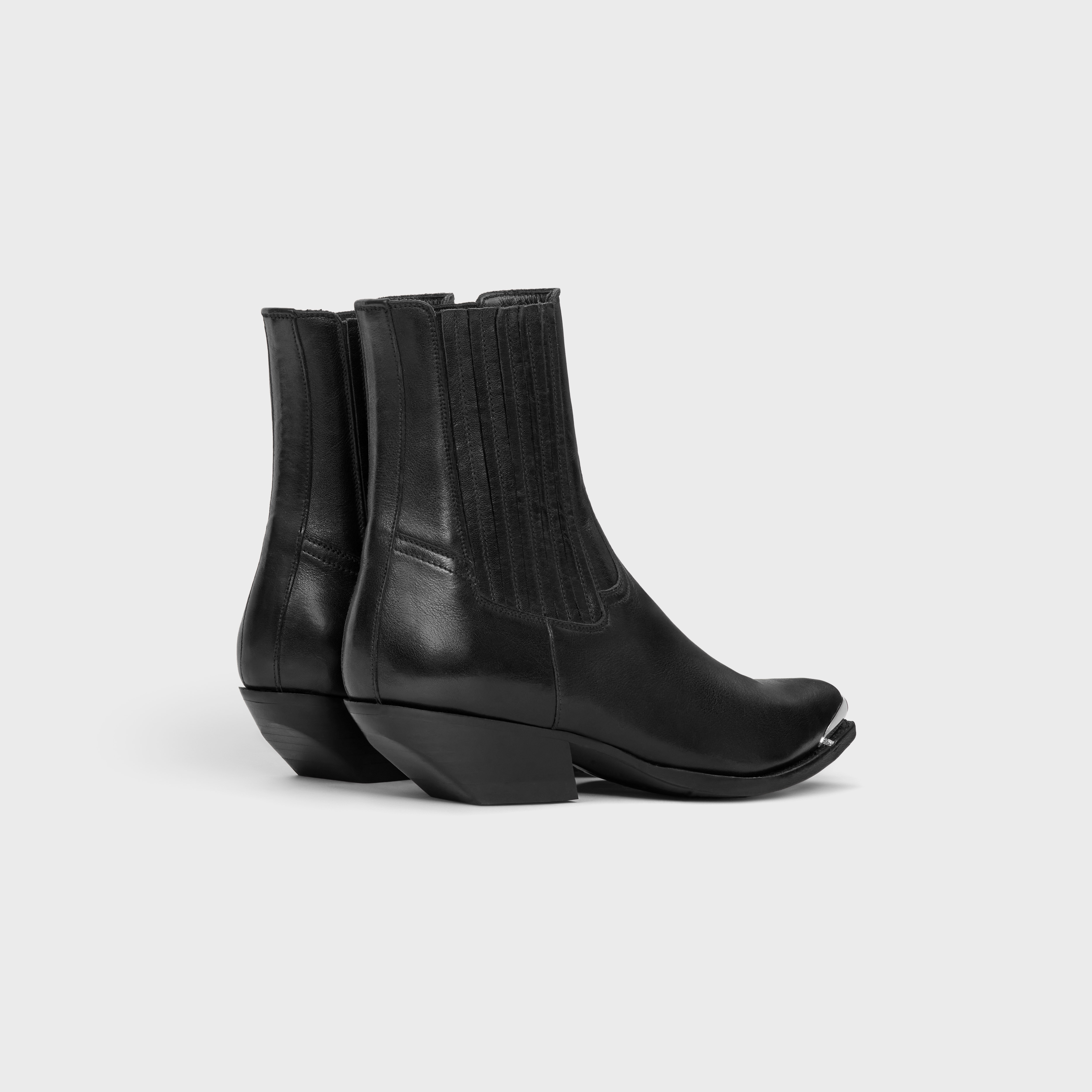CRUISER BOOTS CHELSEA BOOT WITH METAL TOE in CALFSKIN - 3