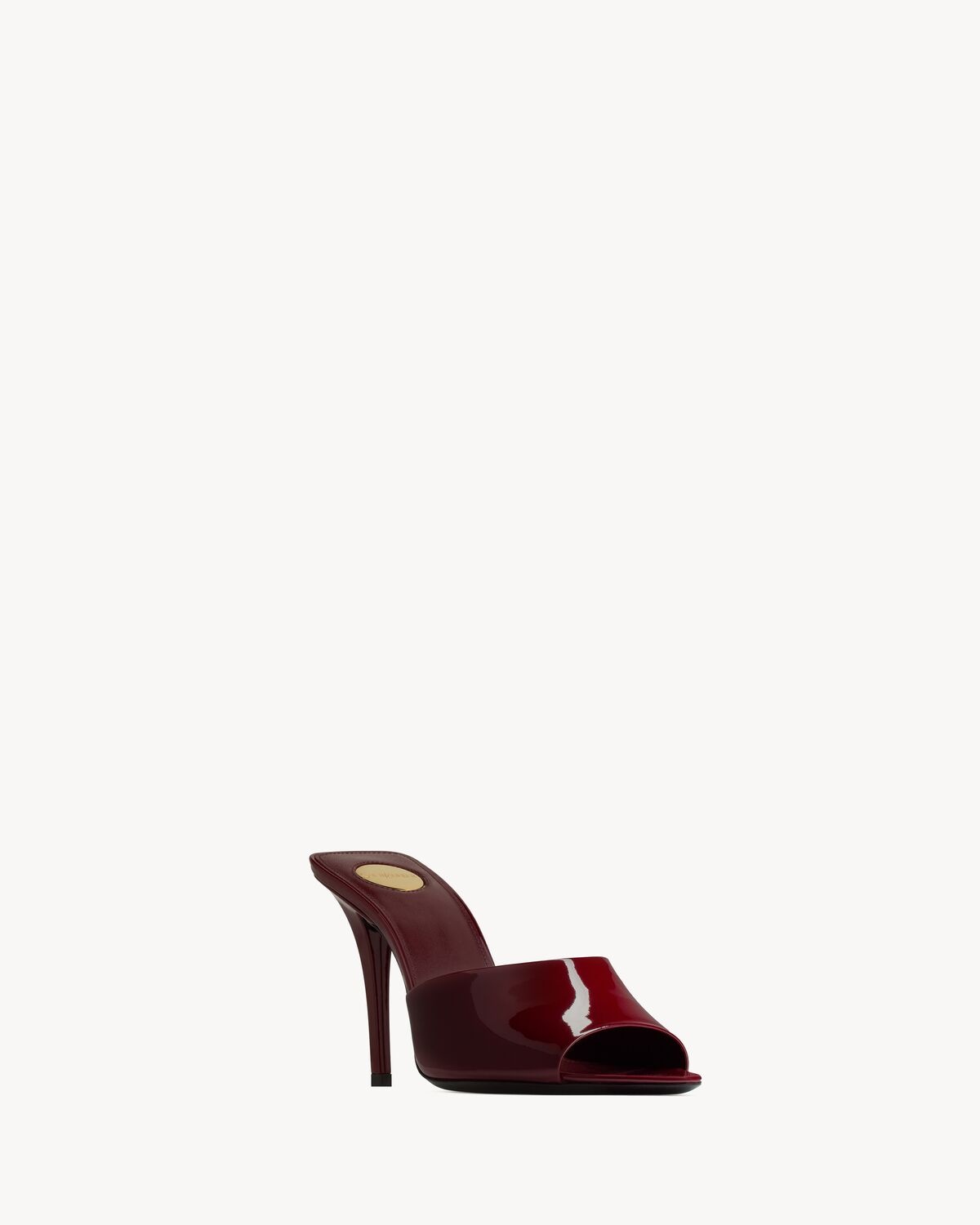 ROMY MULES IN PATENT LEATHER - 3