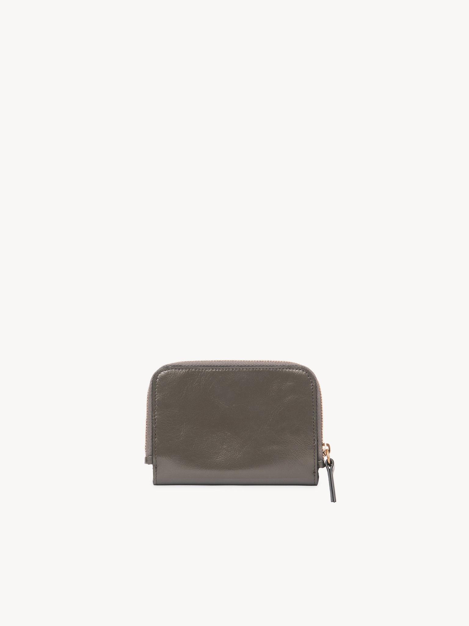 ALPHABET BIFOLD WALLET IN SHINY LEATHER - 4