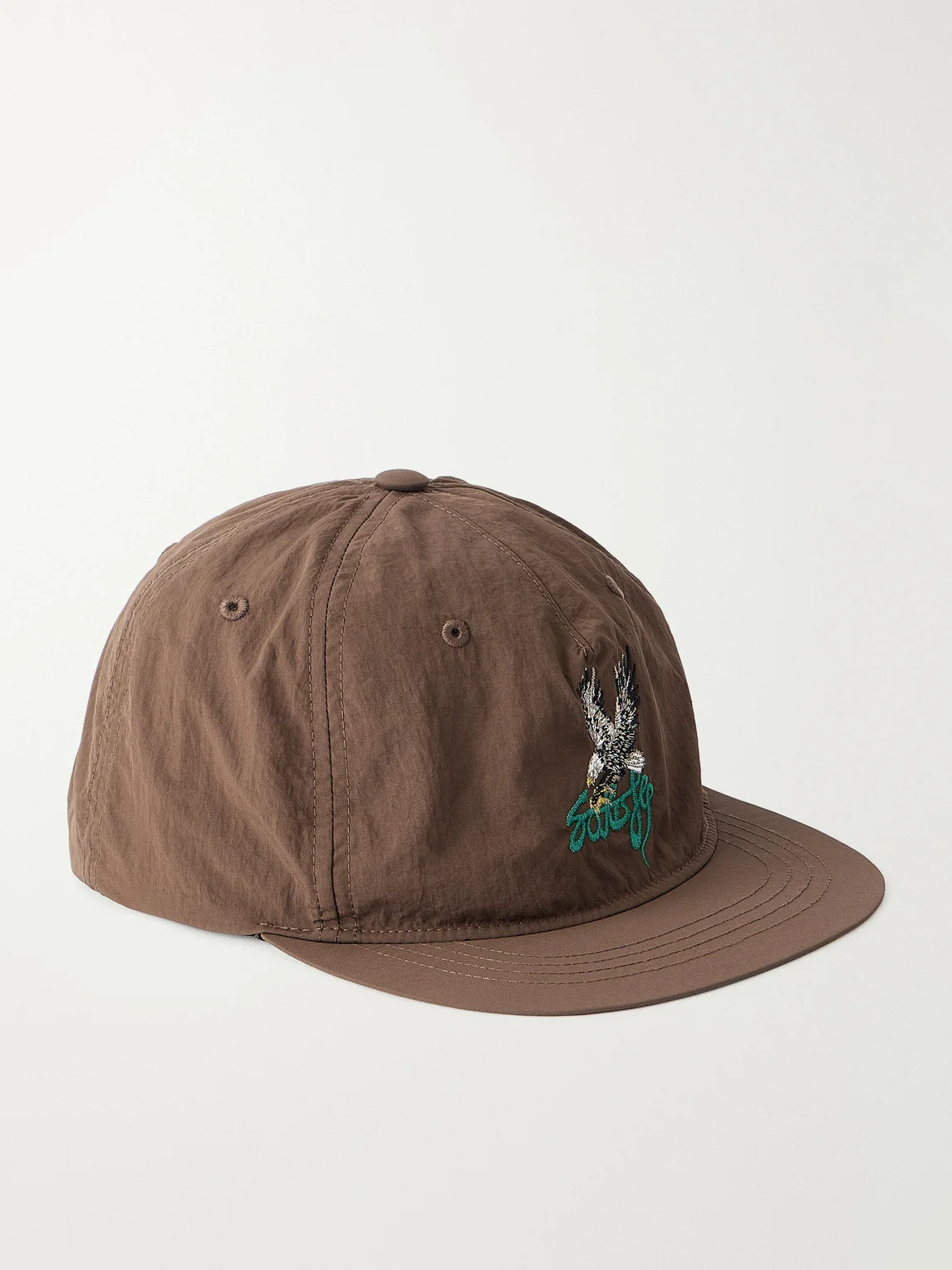 Flitesilk Logo-Embroidered Panelled Shell Cap - 1
