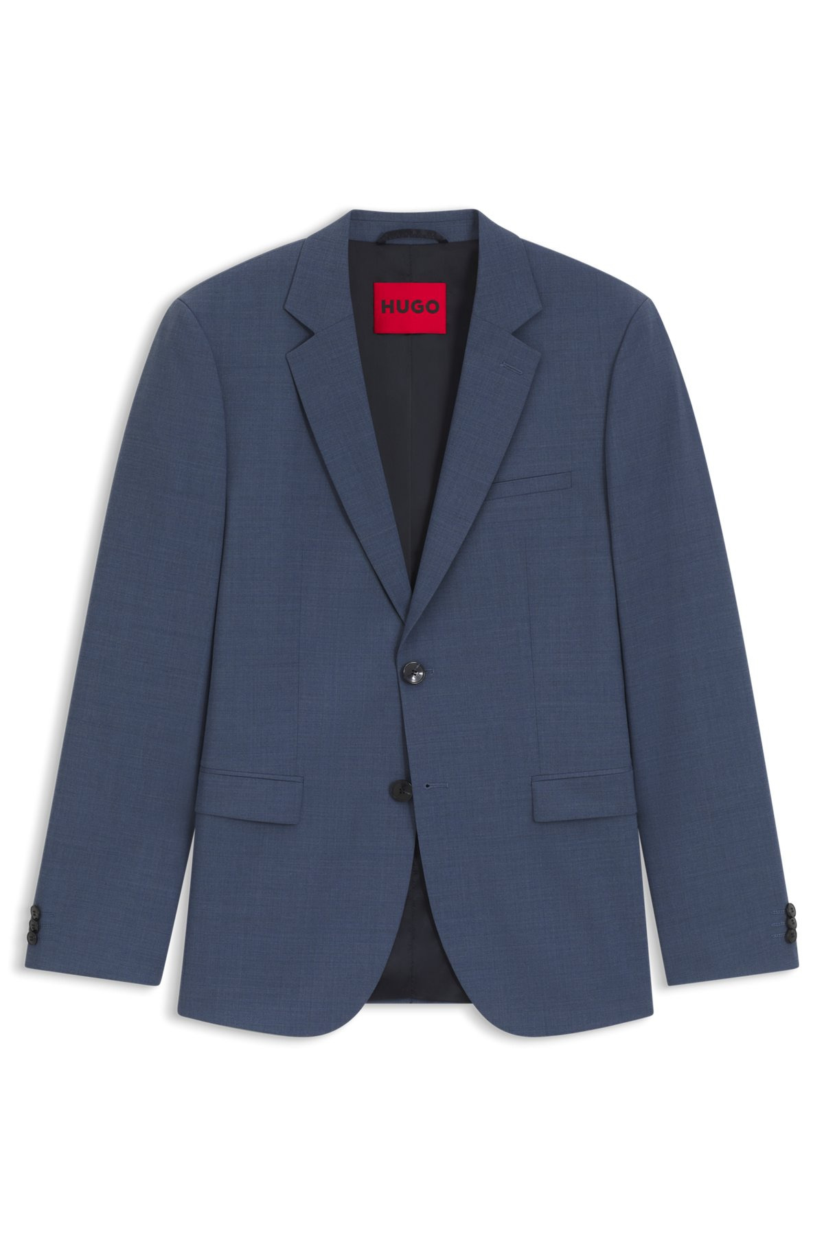 EXTRA-SLIM-FIT SUIT JACKET IN PERFORMANCE-STRETCH DOBBY - 1