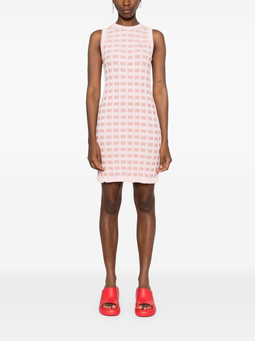 Fox-motif midi dress - 2